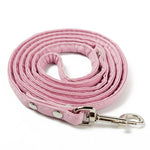 Dog Leashes lead Fashion PU leather Rope leash For Small Dogs Cat Collar Leash For Walking Outdoor