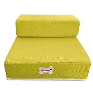 Breathable Mesh Foldable Pet Stairs For Old Dog Pet Bed Stairs Dog Ramp 2 Steps Ladder for Small Dogs Puppy Cat Bed Cushion Mat