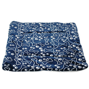 Winter Dog Bed Mat Pet Cushion Blanket Warm Paw Puppy Cat Fleece Beds For Small Large Dogs Cats Pad Chihuahua Cama Perro