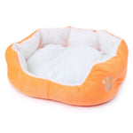 1Pcs 50*40cm Super Cute Soft Cat Bed Winter House for Cat Warm Cotton Dog Pet Products Mini Puppy Pet Dog Bed Soft Comfortable