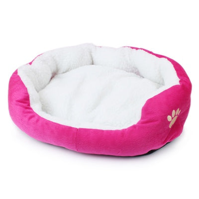 1Pcs 50*40cm Super Cute Soft Cat Bed Winter House for Cat Warm Cotton Dog Pet Products Mini Puppy Pet Dog Bed Soft Comfortable