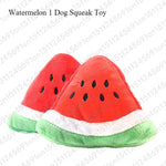 1pc Fruit Vegetable Chicken Drum Bone Squeak Toy For Dog Puppy Plush Red Pepper Eggplant Radish Duck Sounding Pet Toys