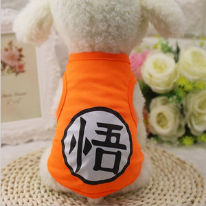 Cat T-shirt Soft Puppy Dogs Clothes Cute Pet Dog Clothes Cartoon  Pet Clothing Summer Shirt Casual Vests For Small Pets XS-XXL