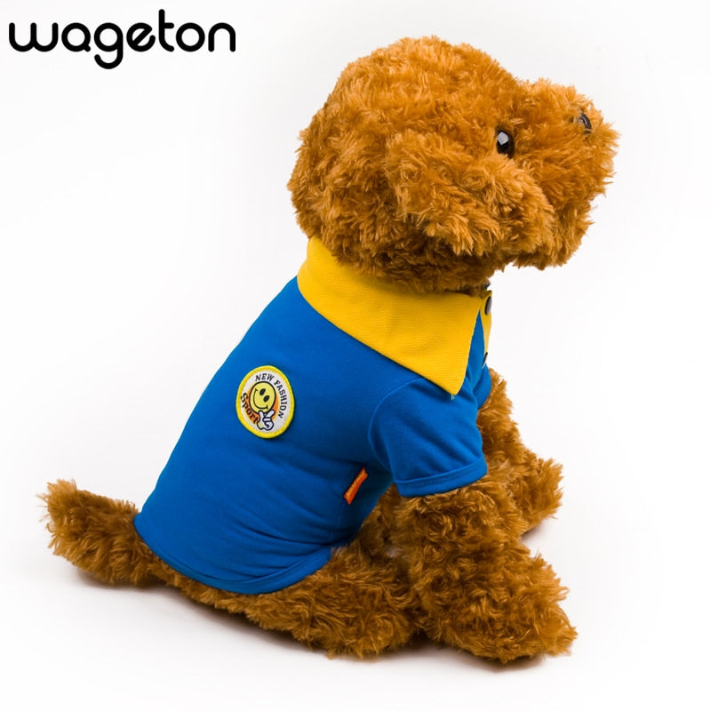 Wageton Dog T Shirts Summer Pet Clothes Special Design Puppy Clothing for Small Dogs Shirt Cats Chihuahua Accessories Petshop