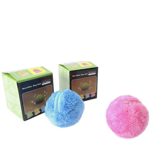 Pet Electric Toy Ball Magic Roller Ball Toy Automatic Roller Ball magic ball Dog Cat Pet Toy Need To Use Battery 5pcs/Set