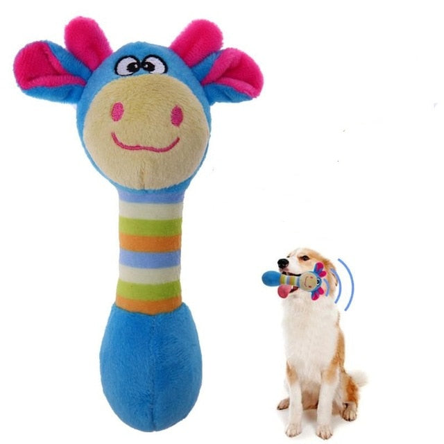 funny dog toys stuffed dog sustainability chew cat toys squeak noise made Lovely Pet toy Dog plush toy duck pig deer h333