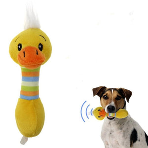 funny dog toys stuffed dog sustainability chew cat toys squeak noise made Lovely Pet toy Dog plush toy duck pig deer h333