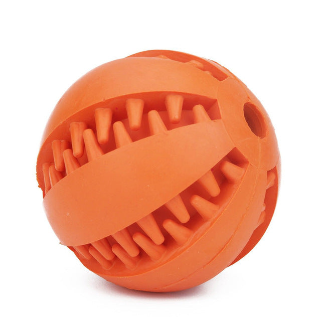 Pet Sof Pet Dog Toys Toy Funny Interactive Elasticity Ball Dog Chew Toy For Dog Tooth Clean Ball Of Food Extra-tough Rubber Ball