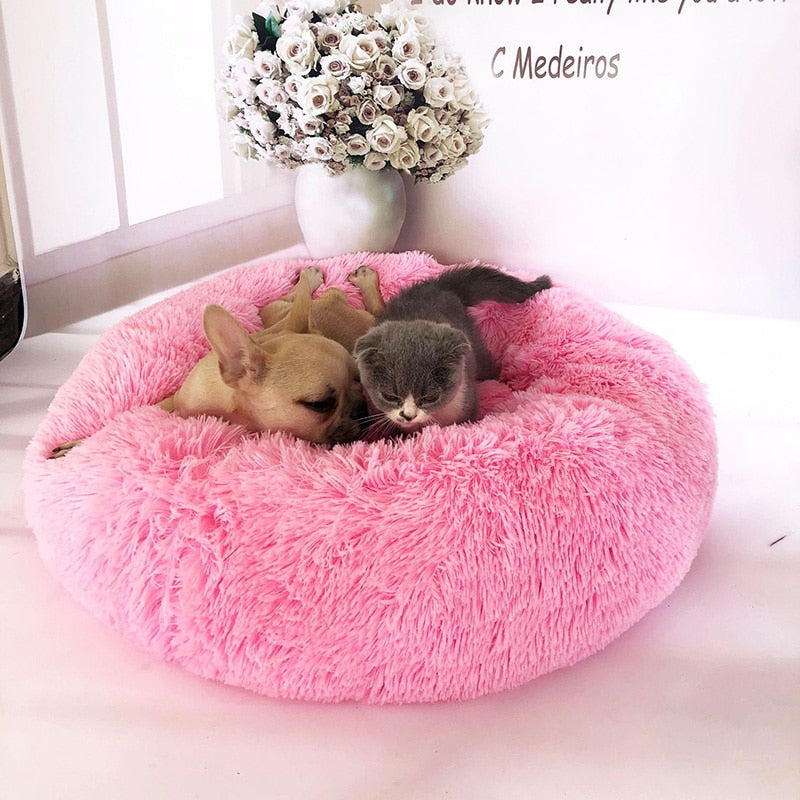 JORMEL 2019 Deep Sleep Dog House Kennel Round Nest Autumn Winter Cat Mattress for Small Medium Dogs
