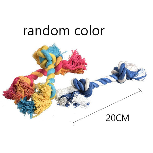 Pet Soft Dog Toys  Animal Design Cotton Dog Rope Toys Durable Cotton Chew Toys Training Teething Toys for Small to Medium Puppy