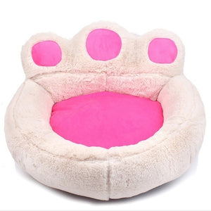 Benepaw 4 Colors Quality Sofas For Dogs Paw Shape Washable Sleeping Dog Bed House Soft Warm Wear Resistant Pet Bed Cat Puppy