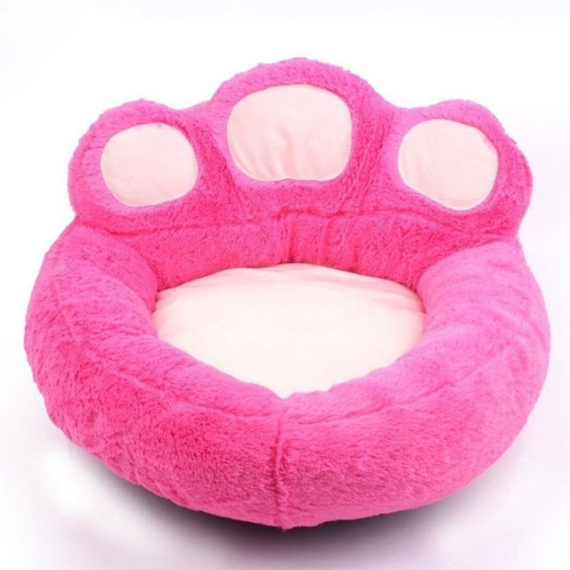 Benepaw 4 Colors Quality Sofas For Dogs Paw Shape Washable Sleeping Dog Bed House Soft Warm Wear Resistant Pet Bed Cat Puppy