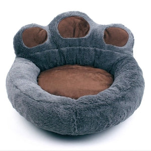 Benepaw 4 Colors Quality Sofas For Dogs Paw Shape Washable Sleeping Dog Bed House Soft Warm Wear Resistant Pet Bed Cat Puppy