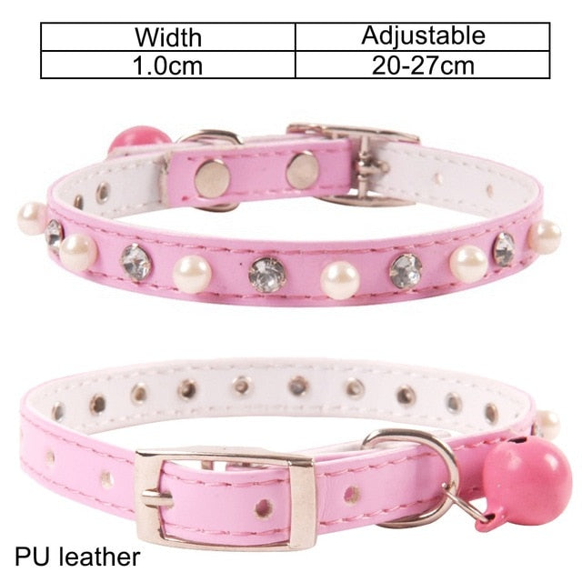 Cat Collar With Bell Dog Collar For Cats Puppy Collars For Cats Kitten Cat Collar Pet Lead Dog Leashes Pet Supplies Pet Products