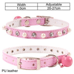 Cat Collar With Bell Dog Collar For Cats Puppy Collars For Cats Kitten Cat Collar Pet Lead Dog Leashes Pet Supplies Pet Products