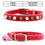 Cat Collar With Bell Dog Collar For Cats Puppy Collars For Cats Kitten Cat Collar Pet Lead Dog Leashes Pet Supplies Pet Products
