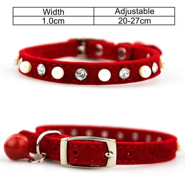 Cat Collar With Bell Dog Collar For Cats Puppy Collars For Cats Kitten Cat Collar Pet Lead Dog Leashes Pet Supplies Pet Products