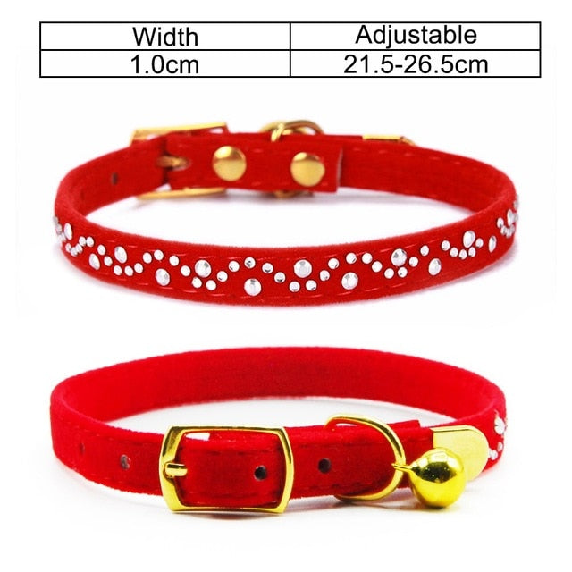 Cat Collar With Bell Dog Collar For Cats Puppy Collars For Cats Kitten Cat Collar Pet Lead Dog Leashes Pet Supplies Pet Products