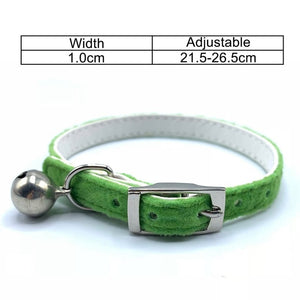 Cat Collar With Bell Dog Collar For Cats Puppy Collars For Cats Kitten Cat Collar Pet Lead Dog Leashes Pet Supplies Pet Products